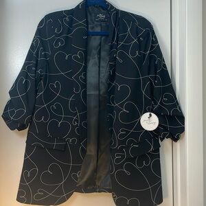 Milk & Honey Heart Blazer